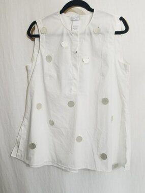 PRICE DROP-AKRIS Punto Sleeveless Blouse